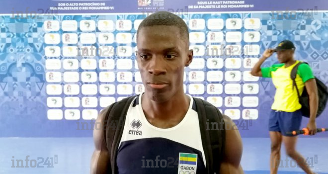 Guy Maganga jouera son va-tout en finale du 200m cet après-midi aux Jeux Africains 2019