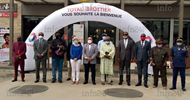 Total Marketing Gabon inaugure sa toute première station baptisée « Brottier » à Akanda
