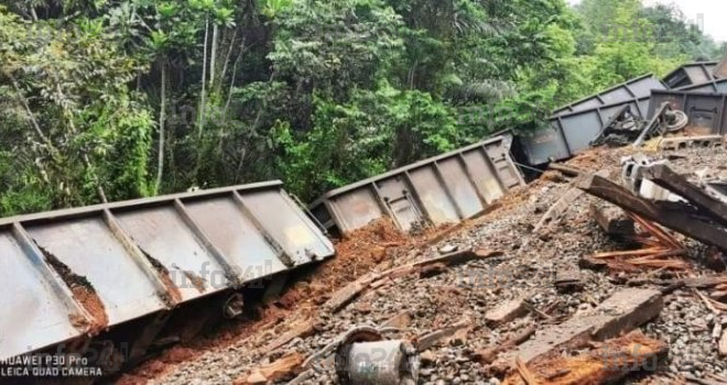 Un nouveau déraillement de train provoque la suspension du trafic ferroviaire à la Setrag