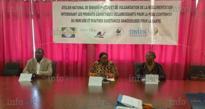 Dépigmentation de la peau : les commerçants du Gabon sensibilisés aux dangers du mercure