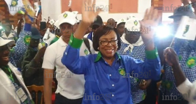 Présidentielle 2023 : Paulette Missambo investie officiellement candidate de l’Union nationale