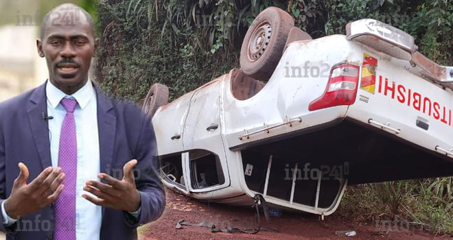 Okondja : Un célèbre journaliste de Gabon 1ère, seule victime grave d’un accident de voiture