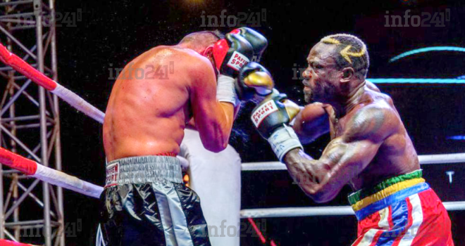 Le Gabonais Taylor Mabika difficile vainqueur du Roumain Alexandru Jur