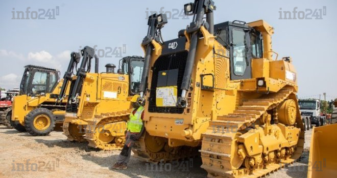 Gabon : De nouveaux équipements lourds pour relancer les infrastructures routières et agricoles