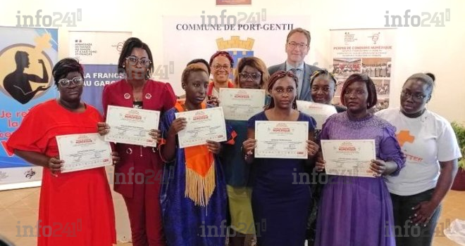 47 femmes reçoivent leur attestation du programme «&nbsp; Permis de conduire numérique &nbsp;» à Port-Gentil