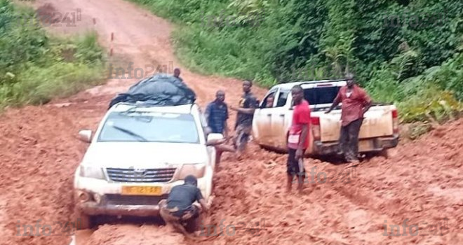 Ogoulou&nbsp;: La route Ekembelé-Mamba-Evova transformée en bourbier, les prix flambent