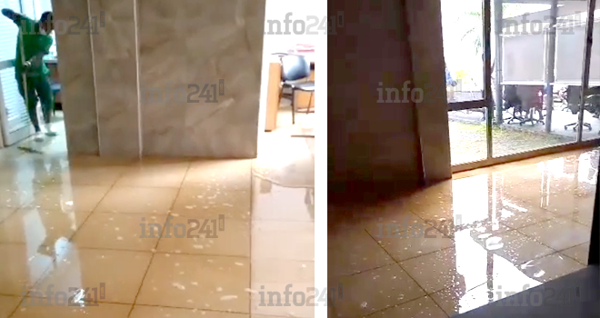 Hôtel de ville de Libreville&nbsp;: un robinet resté ouvert la veille, inonde le service d’État-civil&nbsp;!