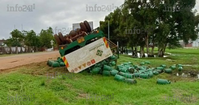 Port-Gentil&nbsp;: Deux agents de Pétro Gabon victimes d’un grave accident de la route
