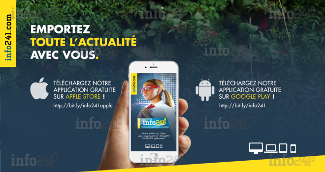 L’application mobile d’Info241 disponible pour android et ios