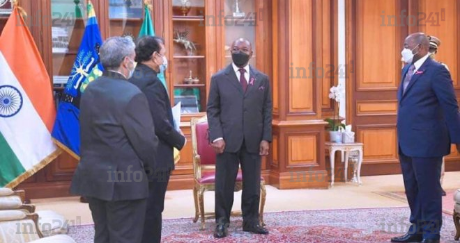 Trois nouveaux ambassadeurs du Brésil, de France et d’Inde accrédités au Gabon