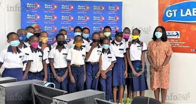 Utilisation responsable des réseaux sociaux : 500 élèves de Libreville sensibilisés par Moov Africa