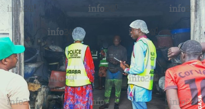 Akanda&nbsp;: L’Agasa ferme une usine artisanale de transformation alimentaire insalubre à Sherko 