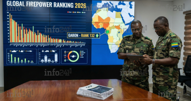 Global Firepower 2026&nbsp;: Le Gabon 33e puissance militaire africaine devant la Centrafrique