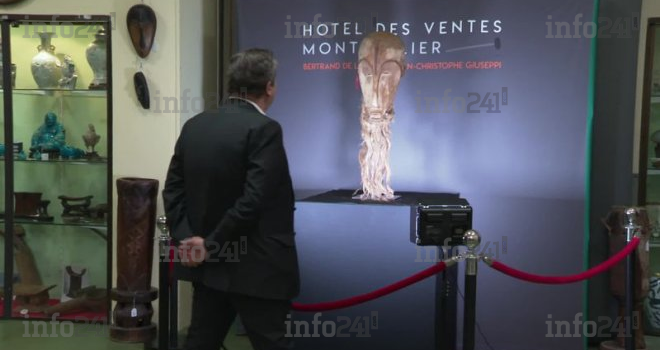 France&nbsp;: Un masque gabonais vendu pour plus de 3,4 milliards malgré les protestations